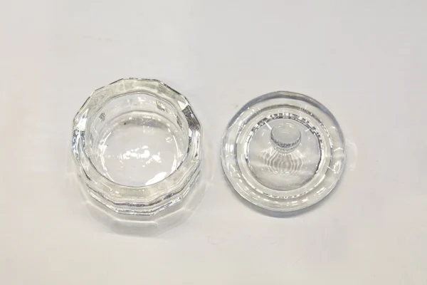 20671.2- VASO CON TAPA CRISTAL TRANSPARENTE CILINDRO - Image 4