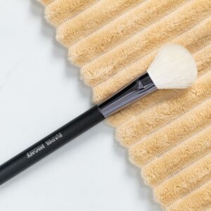 40702- BROCHA PLATEADA LANA  POWDER/BLUSH