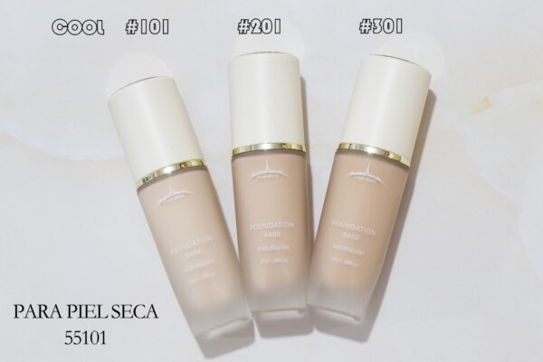 55101-C101 BASE FUNDACION LIQUIDO HIDRATACION 30ML TONO  COOL 101 - Image 3