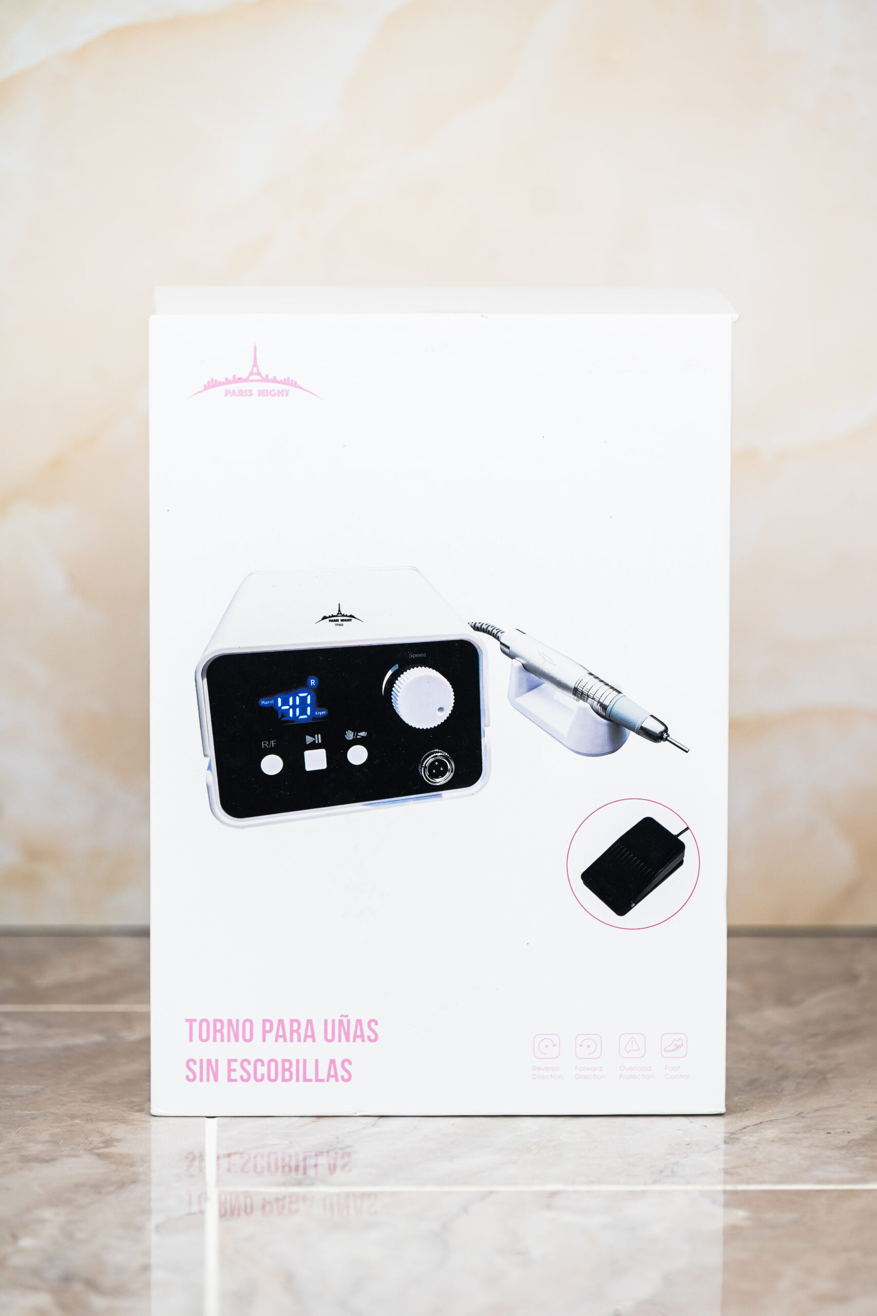 TP 353 – Torno de Uñas Profesional de Escritorio sin Escobillas - Imagen 5
